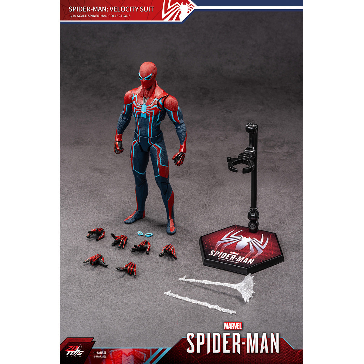 ZDTOYS 1/10 スパイダーマン 1950