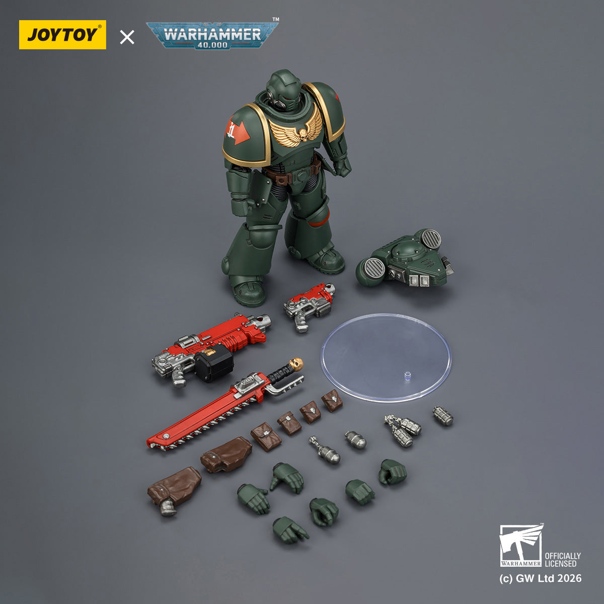 JOYTOY 1/18 インターセッサー（ボルトライフル、ボルトピストル、チェーンソード装備）