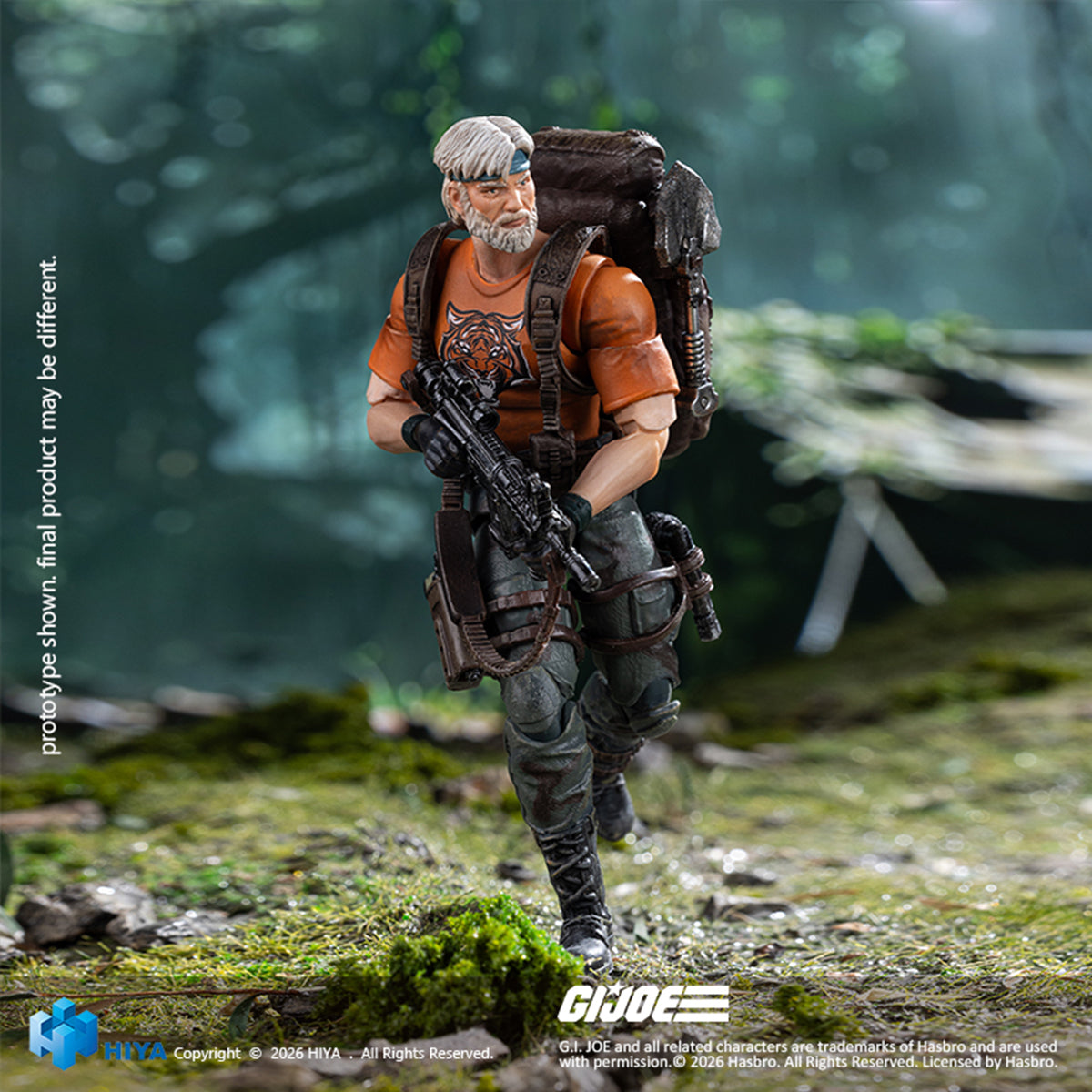 HIYA 1/18 G.I.Joe 内陸 タイガーパワー版 EMG0478 アクションフィギュア 塗装済み 完成品