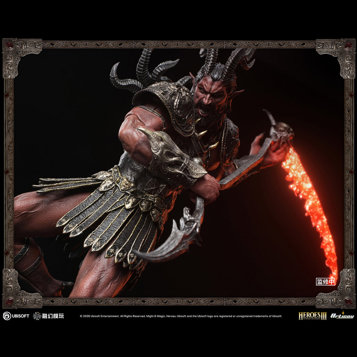 HiPlay 融幻模玩 Fusion Fantasy 1/12 ヒーローズ・オブ・マイト・アンド・マジックIII アークデビル FTM3-02 可動フィギュア 塗装済み 完成品 アクションフィギュア