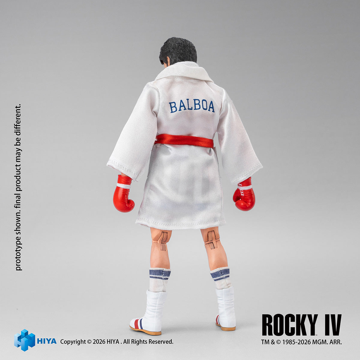 HiPlay HIYA 1/12 ロッキー4 ロッキー ボクサー版 ESR0222 可動フィギュア 塗装済み 完成品 アクションフィギュア