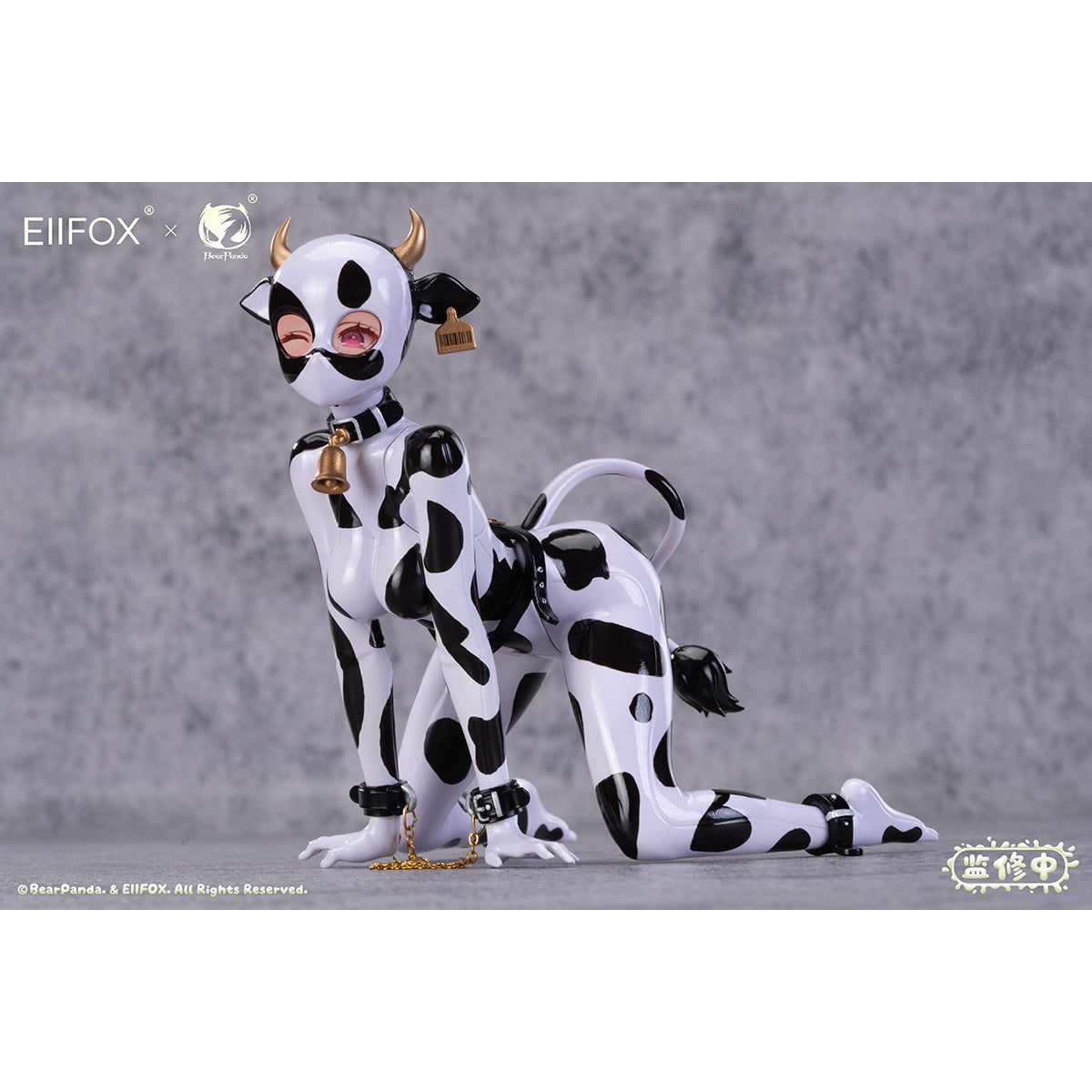 HiPlay Eiifox × BearPanda 1/8 デアリー カウ MoMo 可動フィギュア 塗装済み 完成品 美少女