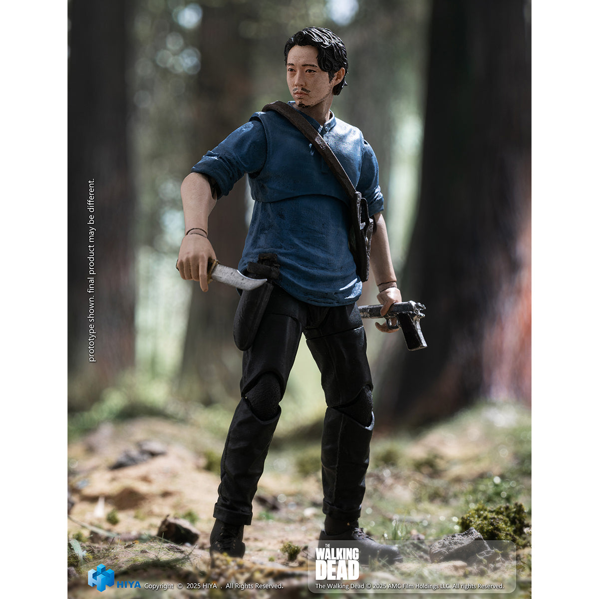 HIYA 1/18 ウォーキング・デッド グレン EMW0336 アクションフィギュア 塗装済み 完成品