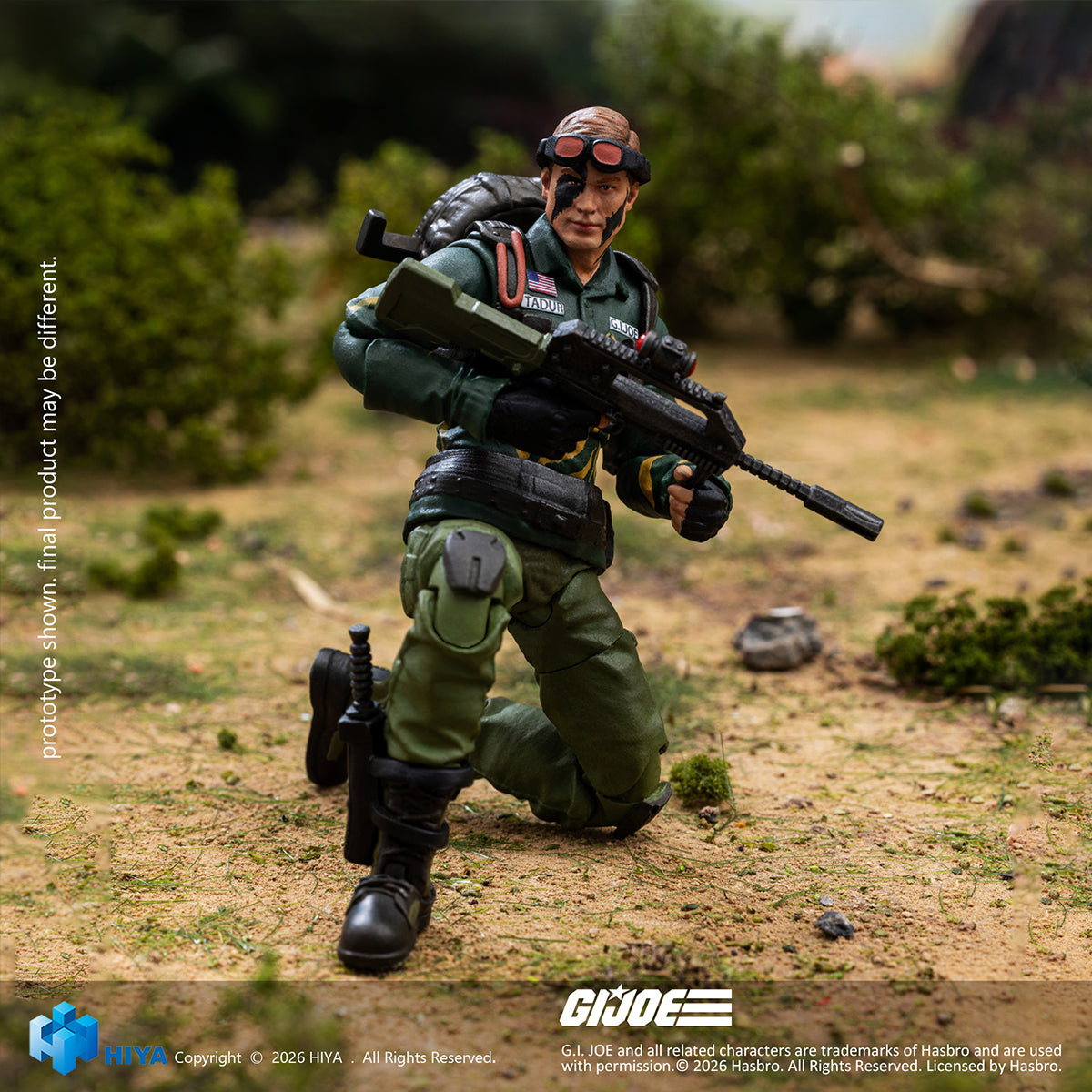HiPlay HIYATOYS 1/18 G.I.JOE特殊部隊 ダスティ タイガーパワー版 EMG0465 可動フィギュア 塗装済み 完成品 アクションフィギュア