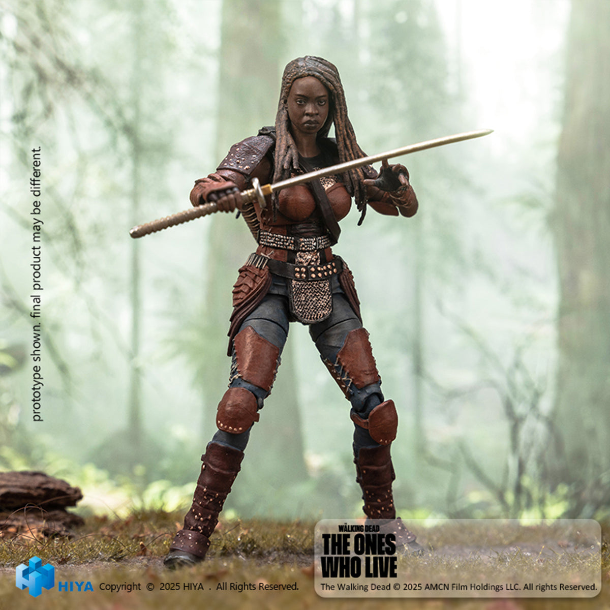 HIYA 1/18 ウォーキング・デッド ミショーン EMW0313 アクションフィギュア 塗装済み 完成品