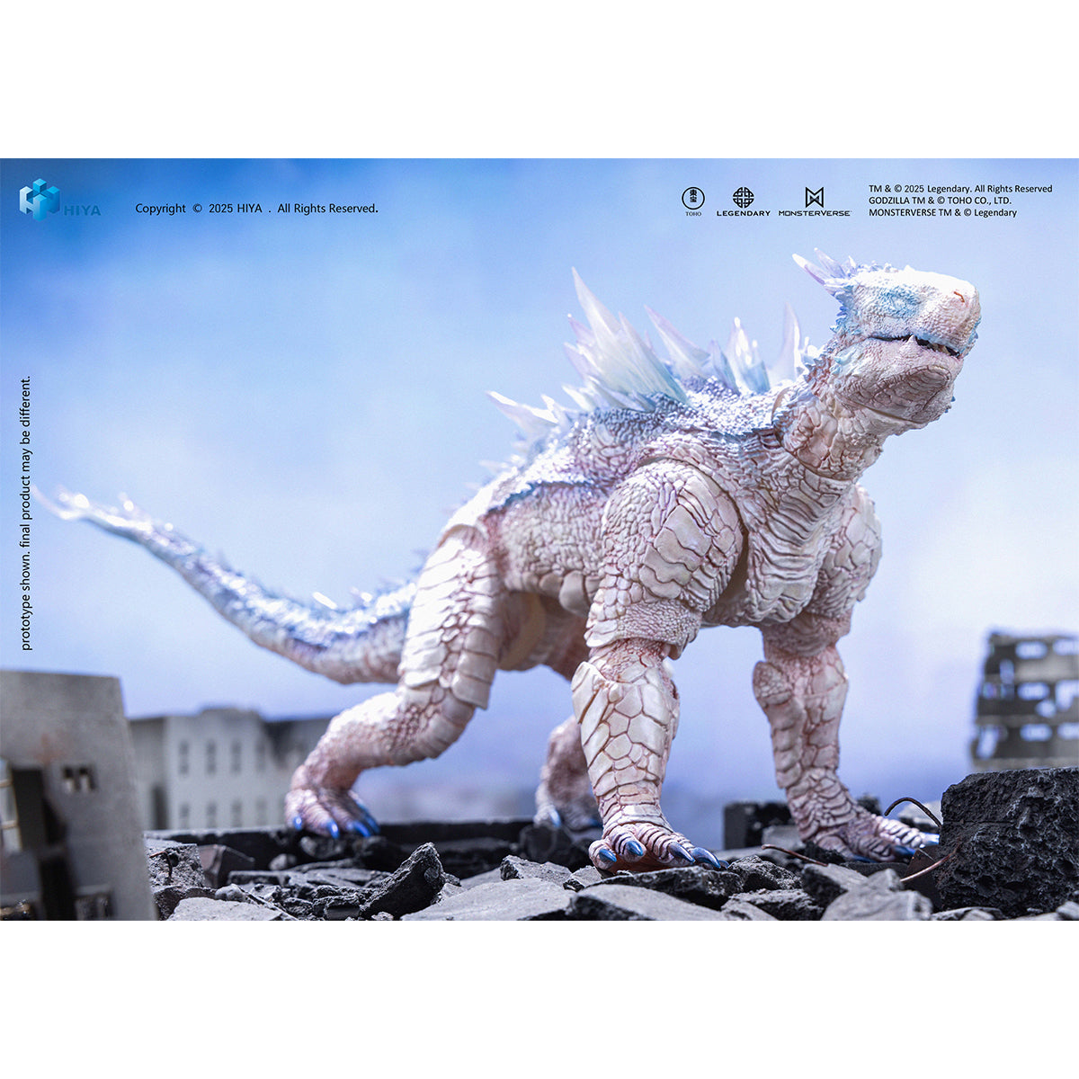 HiPlay HIYATOYS ゴジラvsコング 氷結ブレス スノーデーモン EBG0189 可動フィギュア 塗装済み 完成品 モンスター