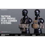 DAMTOYS 1/6 Vertexarms Order Series 2 タクティカル ロープロファイル プレートキャリア システム 男性 フィギュア用 アクセサリー 付属品