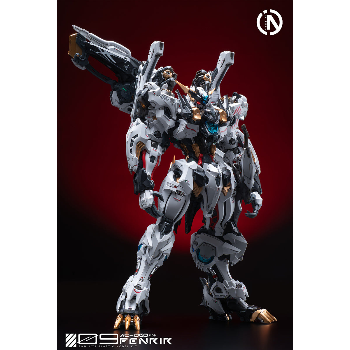HiPlay 無限新星 INERA+ 芬里爾 フェンリル FENRIR FNR009 1/72 色分け済みプラモデル 組み立てキット