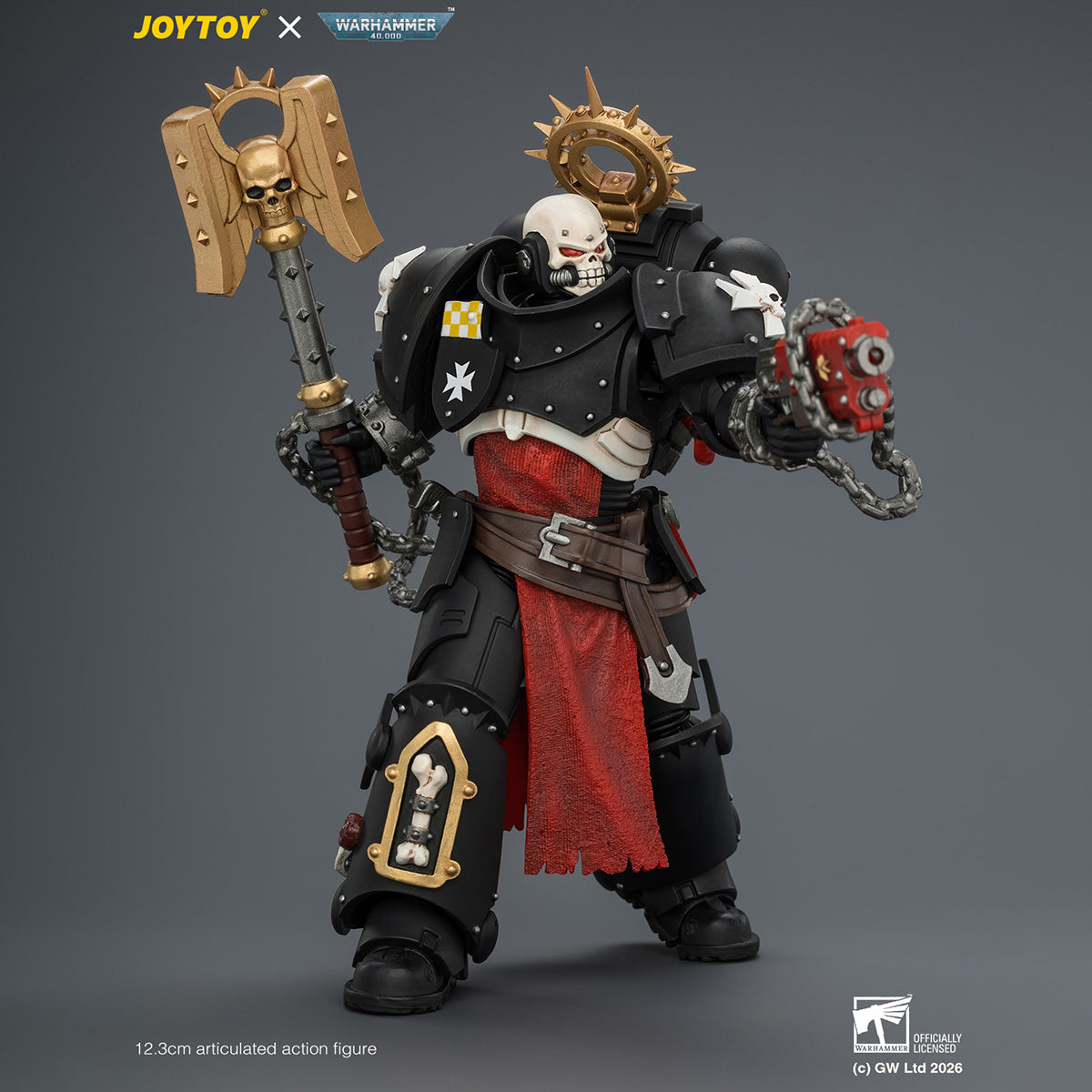 JOYTOY 1/18 ブラック・テンプラー ジャッジシアー2（メイス・オブ・ジャスティス＆アブソルヴァー・ボルトピストル装備） JT04872