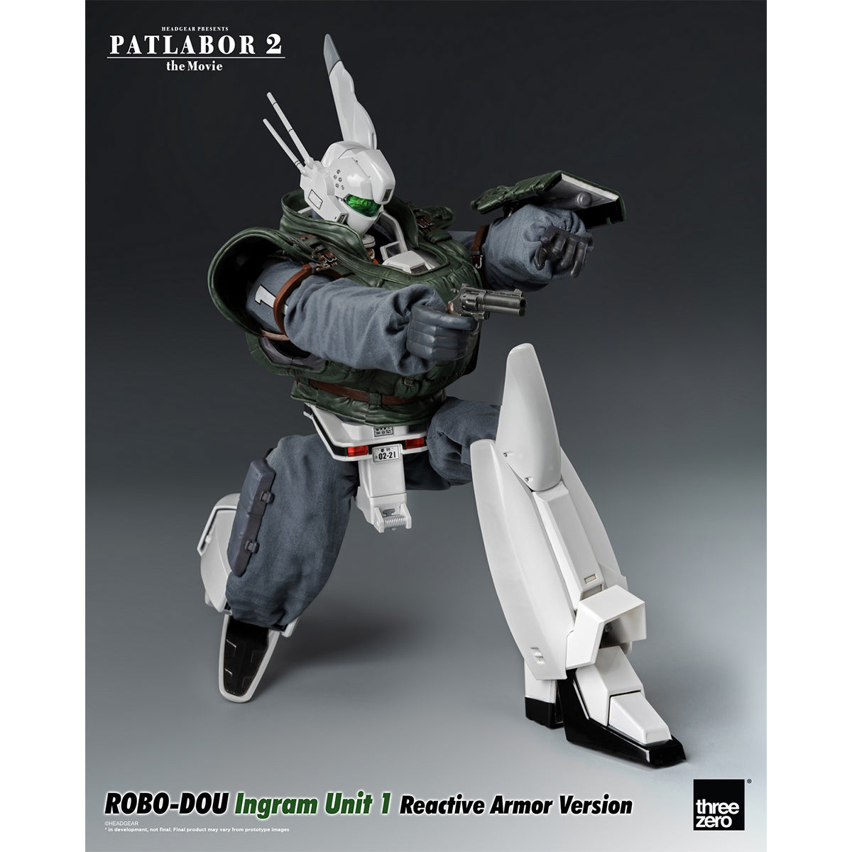 HiPlay Threezero 1/35 イングラム 反応装甲 1号機 & 2号機 & 3号機 可動 アクション フィギュア アクセサリー フルセット