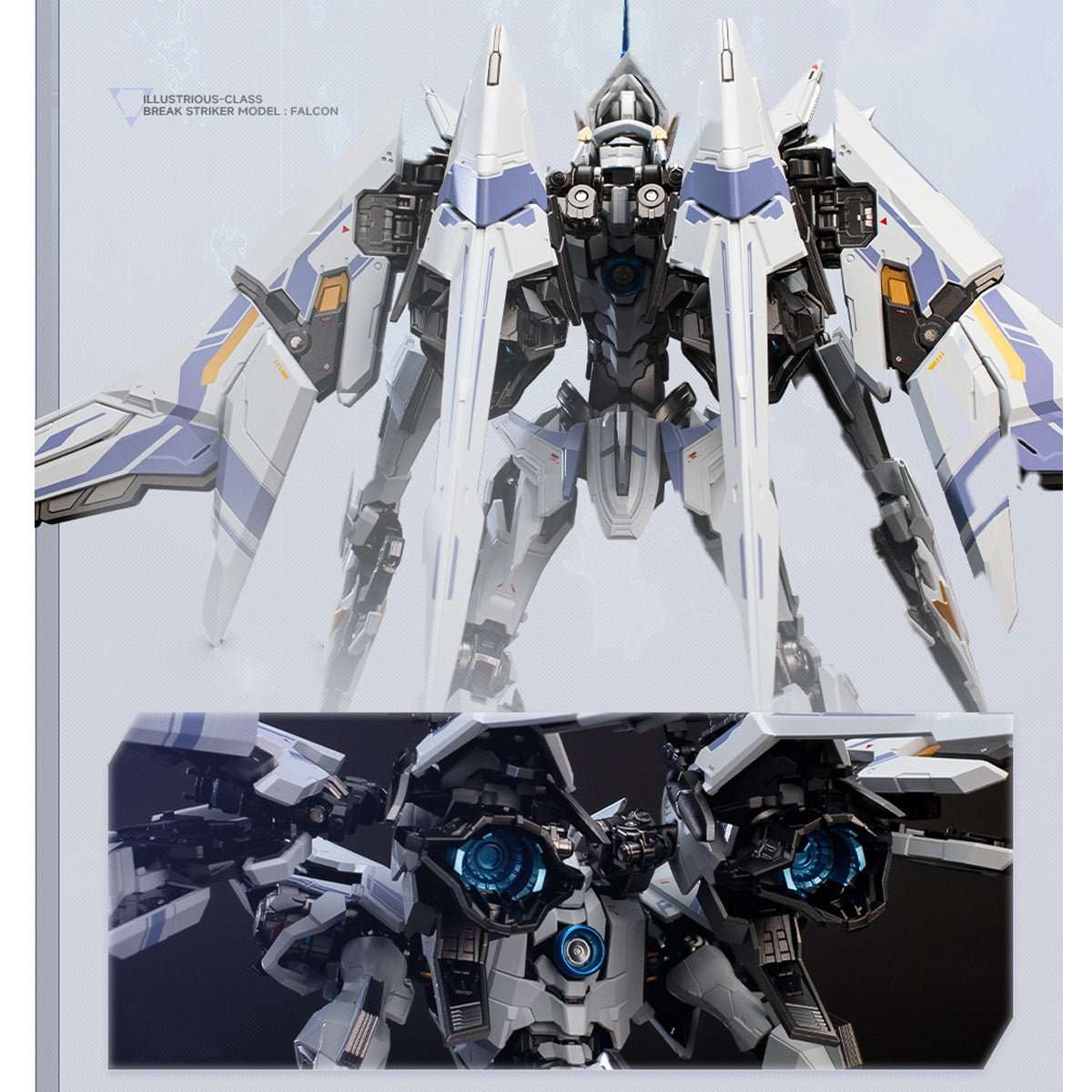 HiPlay MOSHOWTOYS エクセレントグレード 解限機 UBP-R02T 矛隼 合金完成品 可動フィギュア 塗装済み 完成品