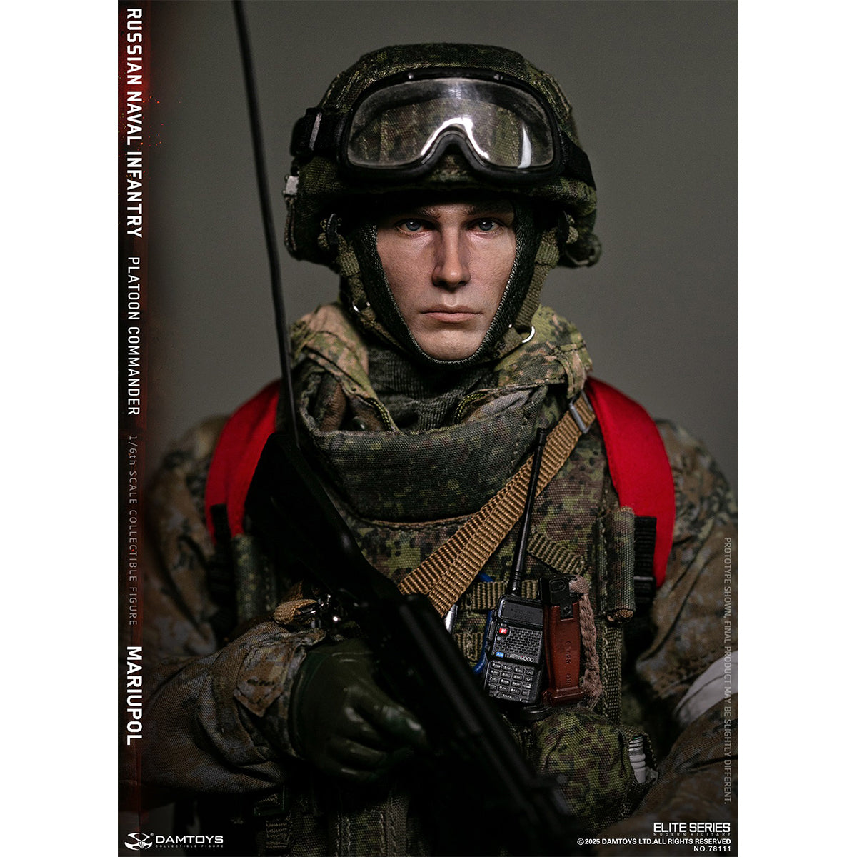 DAMTOYS 1/6 ロシア連邦海軍歩兵 指揮官 マリウポリ NO.78111