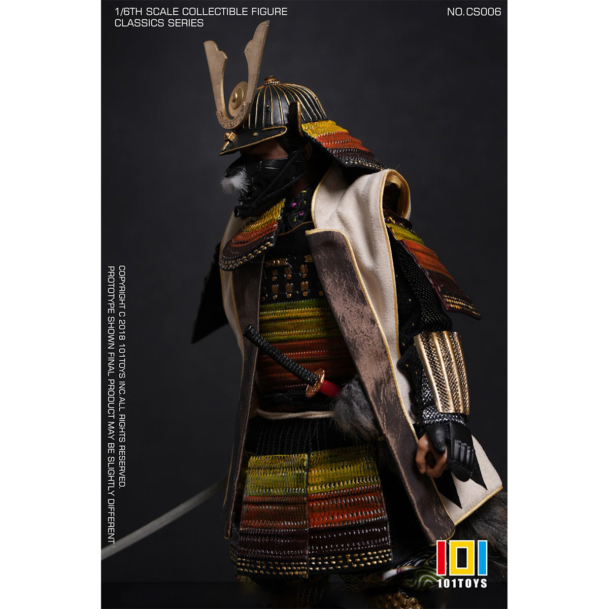 HiPlay 101TOYS 1/6 クラシックシリーズ 武士 可動フィギュア 塗装済み 完成品 アクションフィギュア