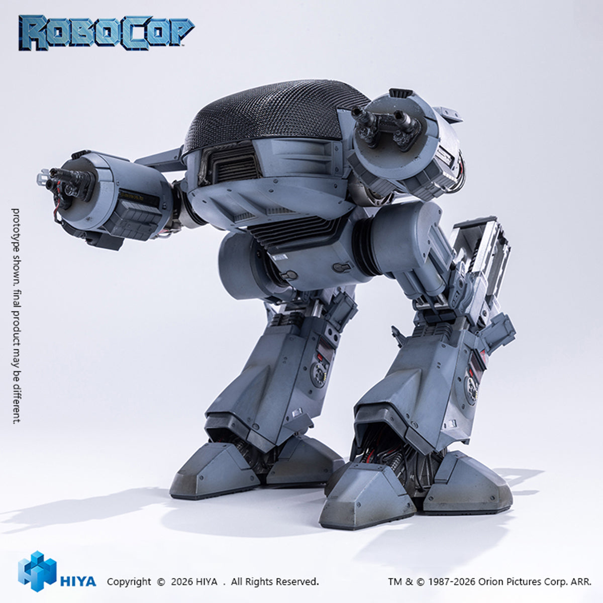 HiPlay HIYATOYS 1/12 ロボコップ ED-209 ESR0303 可動フィギュア 塗装済み 完成品