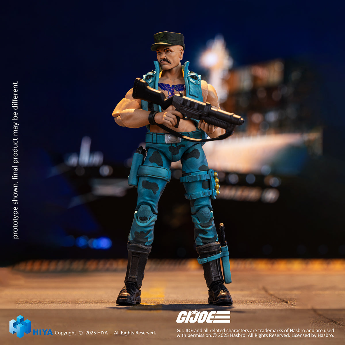 HIYA 1/18 G.I.JOE特殊部隊 広和 海兵隊版 EMG0300 アクションフィギュア 塗装済み 完成品