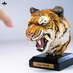 HiPlay JXK SA004 虎（タイガー）ヘッド スタチュー リアル 動物 塗装済み完成品フィギュア