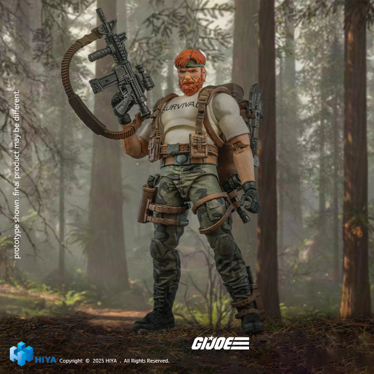 HIYA 1/18 G.I.Joe Outback アウトバック 内陸 EMG0370 アクションフィギュア 塗装済み 完成品