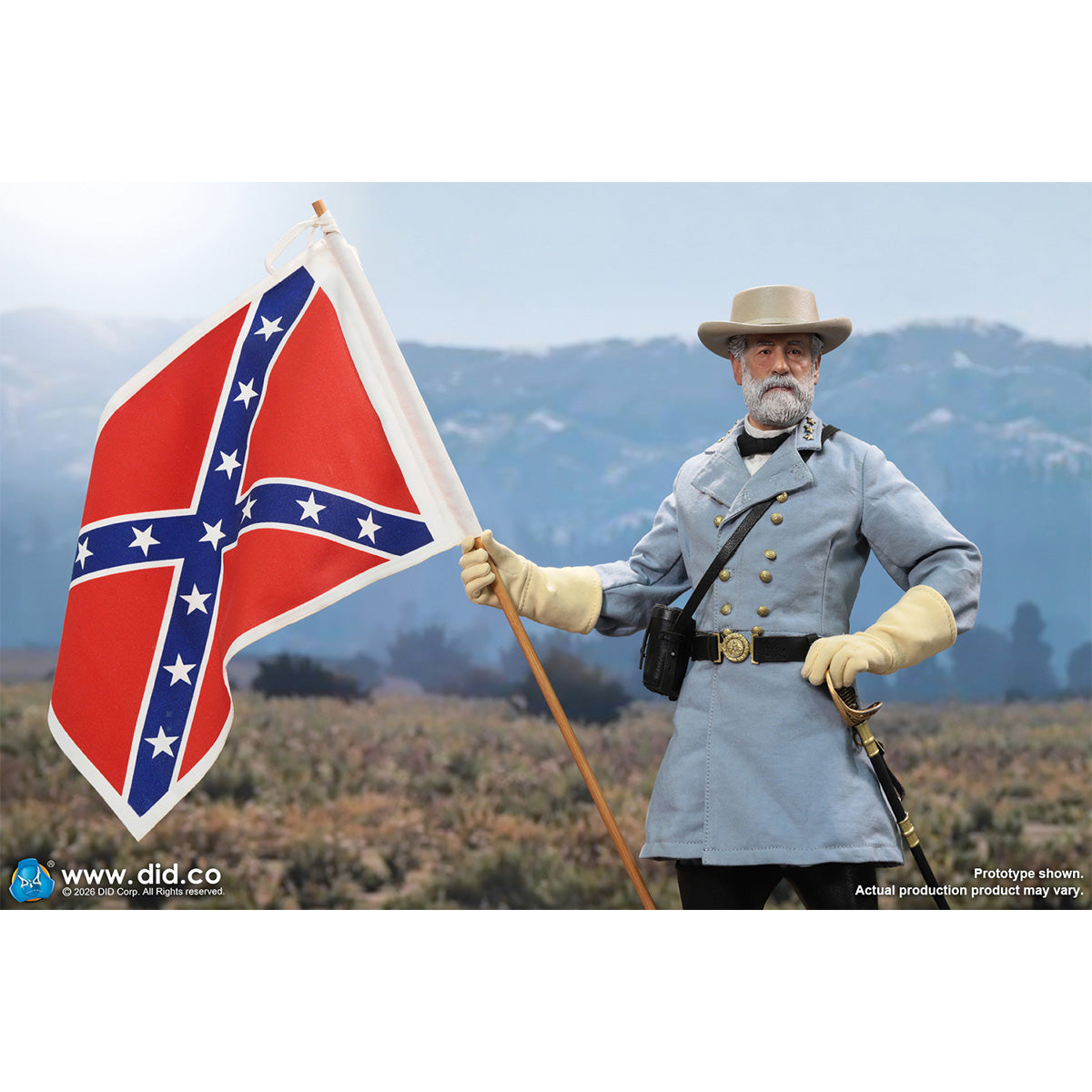 DID 1/6 アメリカ南北戦争 南軍将軍