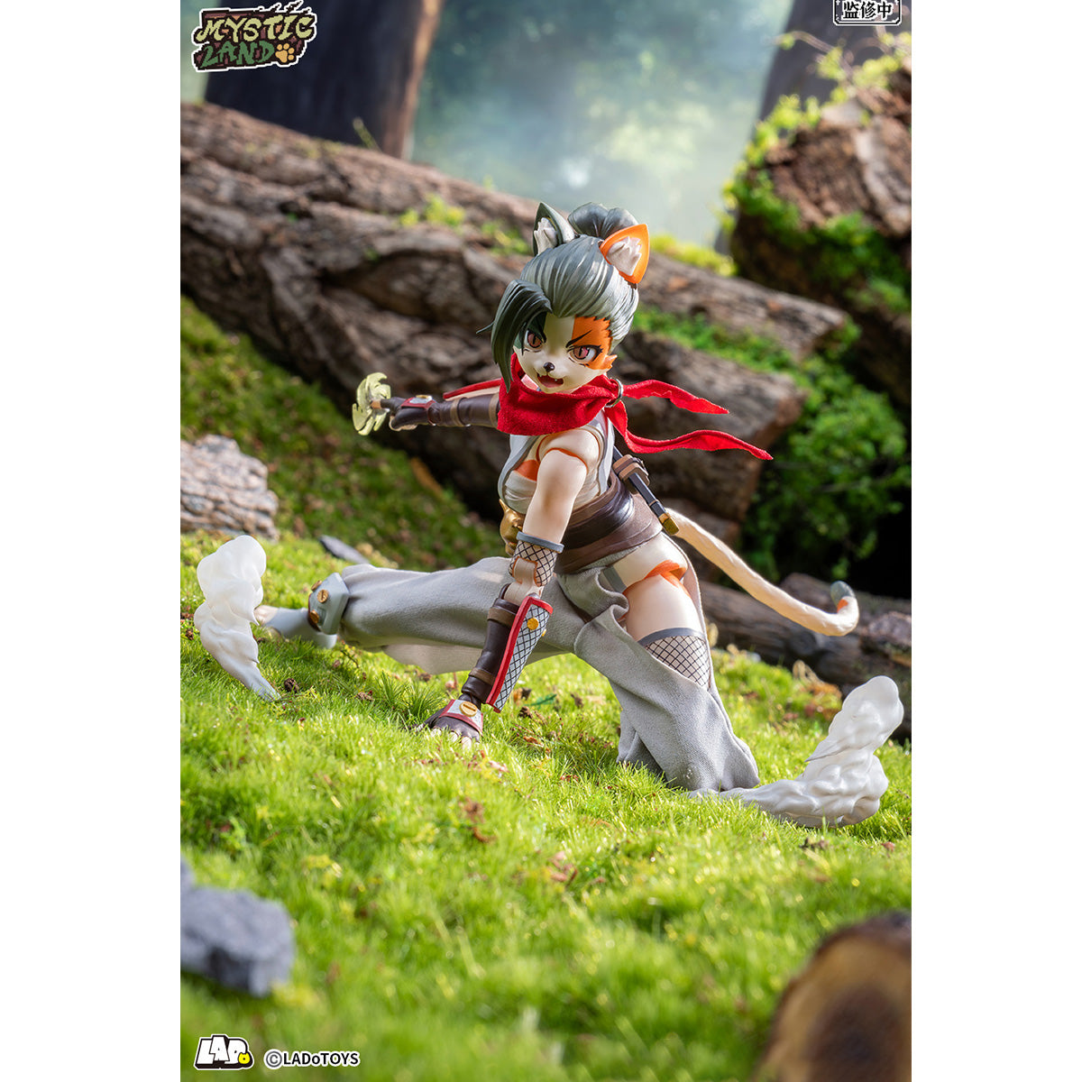 HiPlay LADoTOYS 1/12 冒険小隊 三毛猫娘 トニア 忍者Ver. ERA-006 可動フィギュア 塗装済み 完成品 美少女