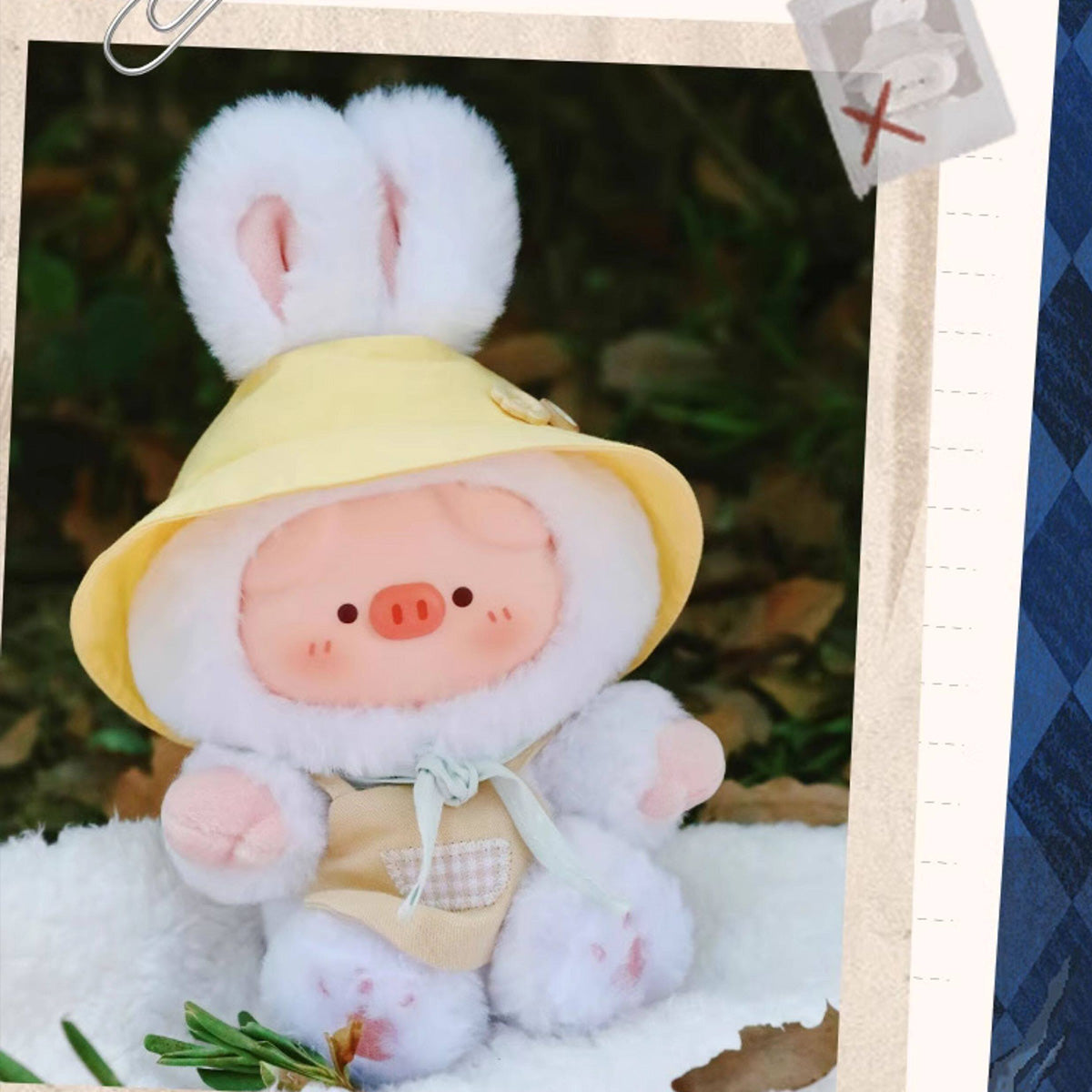 HiPlay 歪瓜出品 piko豚 神秘な予告状シリーズ ソフビぬいぐるみ NJ246 ブラインドボックス
