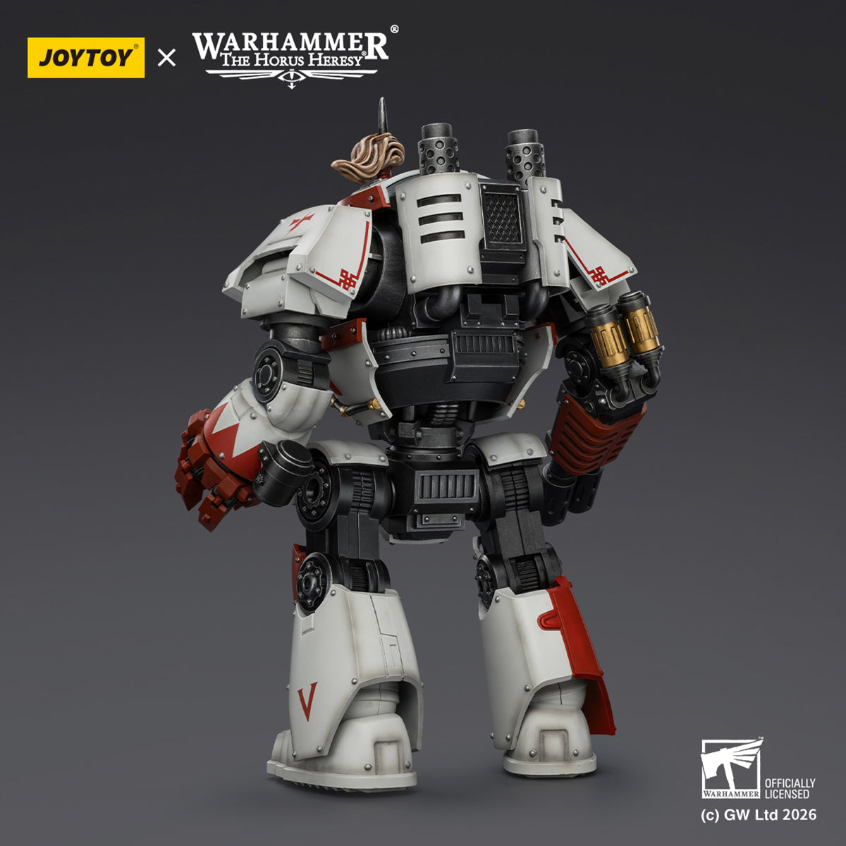JOYTOY 1/18 ホワイトスカー軍団 コンテンポル・ドレッドノート（マルチメルタおよびグラヴィス・パワーフィスト装備） JT03790