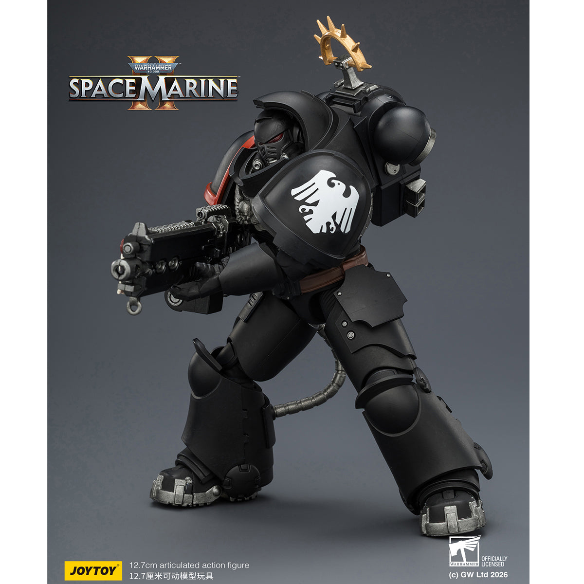 HiPlay JOYTOY 1/18 ウォーハンマー40,000（ゲーム版）ヘヴィ・インターセッサー  ヘヴィ・ボルトライフル＆ボルトピストル装備 可動フィギュア 塗装済み 完成品