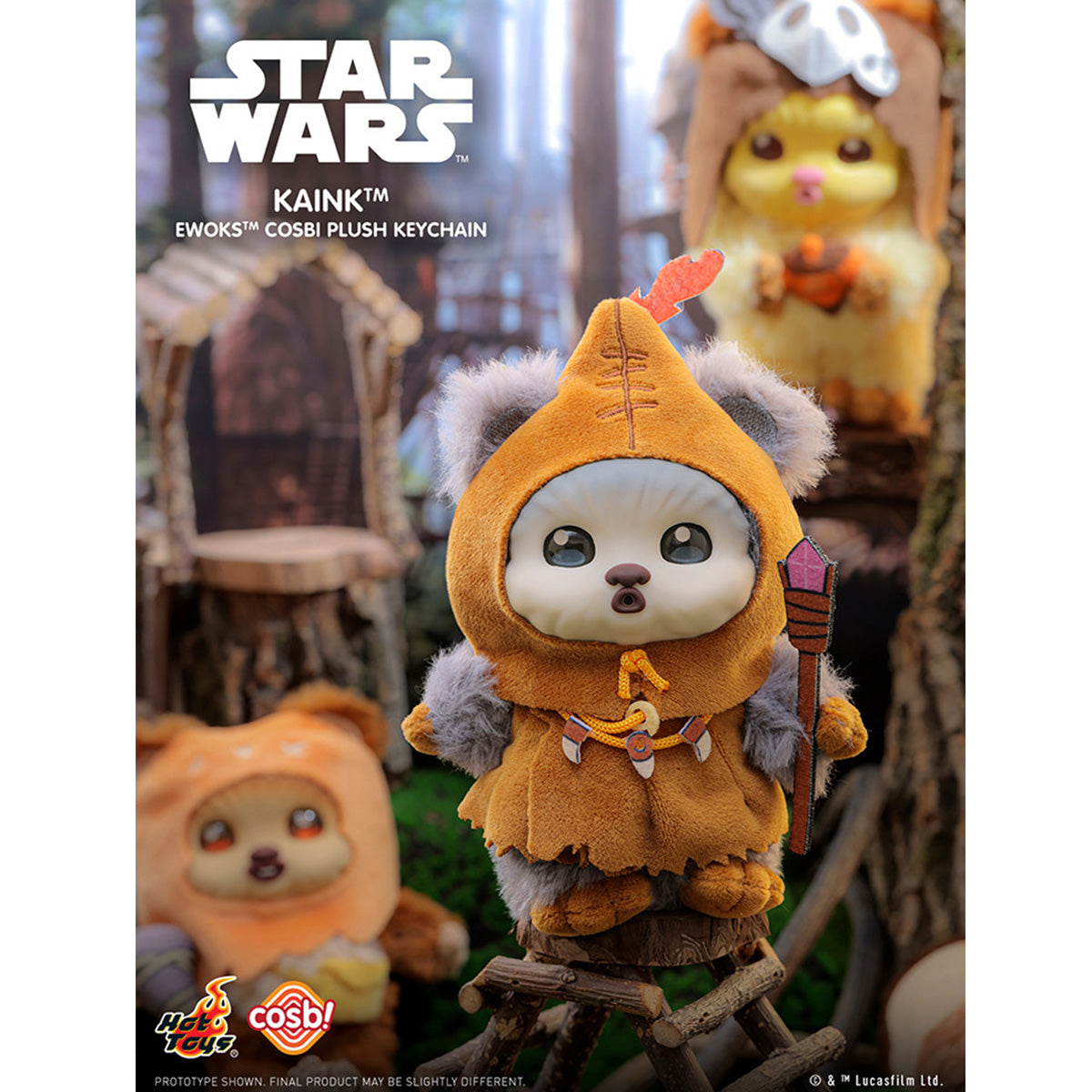Hot Toys 『スター・ウォーズ』イウォーク COSBI チャーム 第二弾