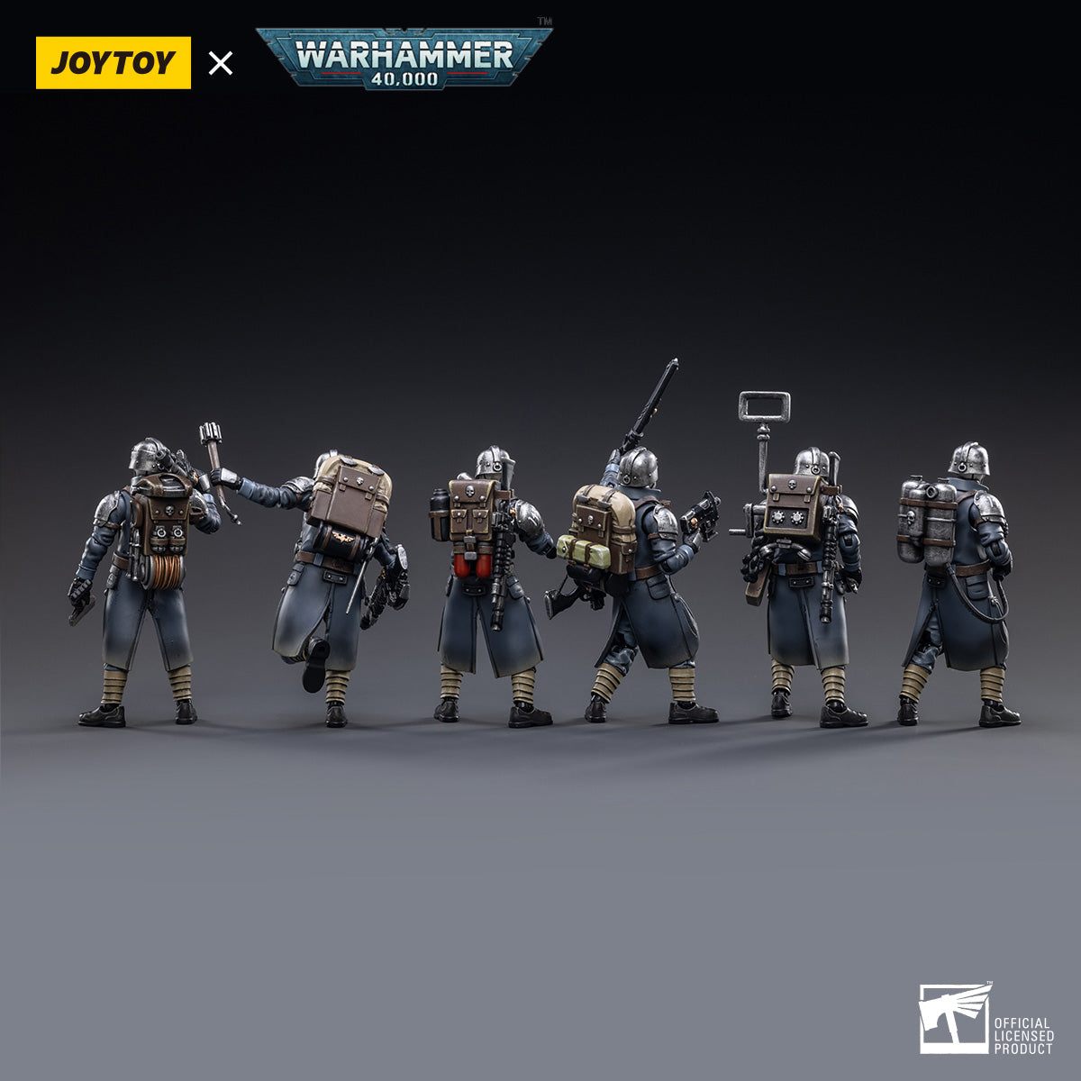 JOYTOY 1/18 アストラ・ミリタルム クリーグ・デスコーア ベテラン・スクワッド 可動フィギュア 塗装済み 完成品