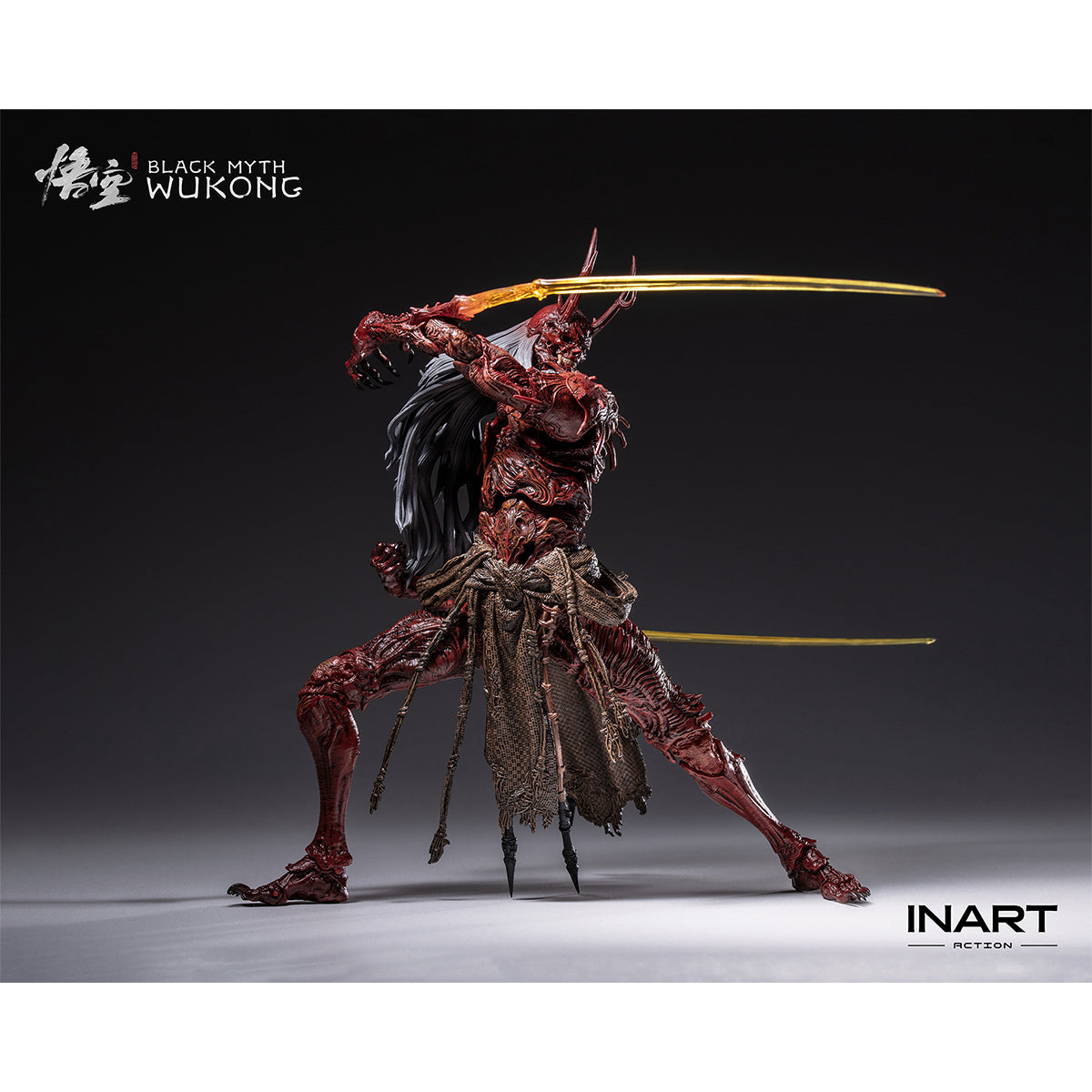 HiPlay INART 1/12 黒神話 : 悟空 夜叉王 MAG G0005 可動フィギュア 塗装済み 完成品