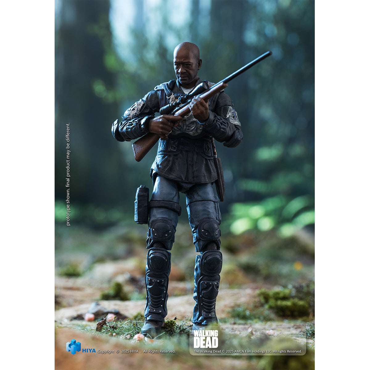 HIYA 1/18 ウォーキング・デッド モーガン  EMW0348 アクションフィギュア 塗装済み 完成品