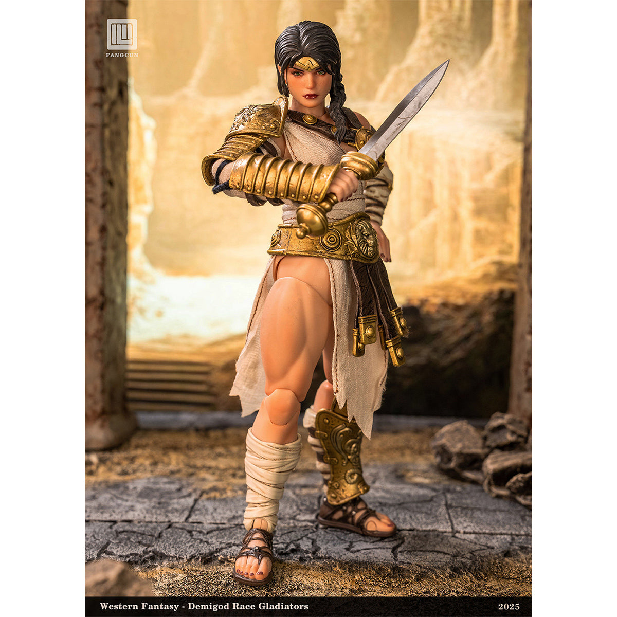 HiPlay Fangcun Studio X Zhanma Studio 1/12 ヒーローズ・オブ・ウォー アルテミシア FC-001A 可動フィギュア 塗装済み 完成品 アクションフィギュア