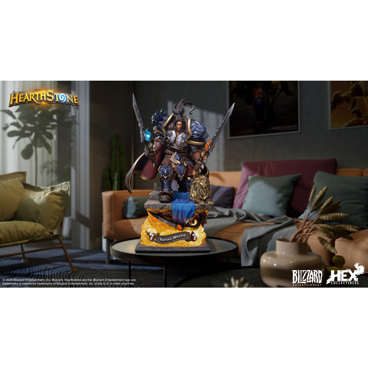 Blizzard 1/10 ハースストーン ヴァリアン・リン スタチュー HEXHS18