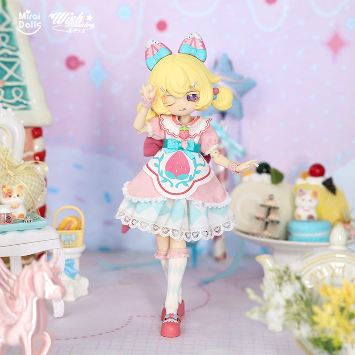 HiPlay MIRAIDOLLS 1/8 BJD 星願少女冒険シリーズ W250801 ブラインドボックス