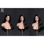 XG Toys 1/6 アジア美女 ヘッド 可動眼 ドール用 頭 塗装済み
