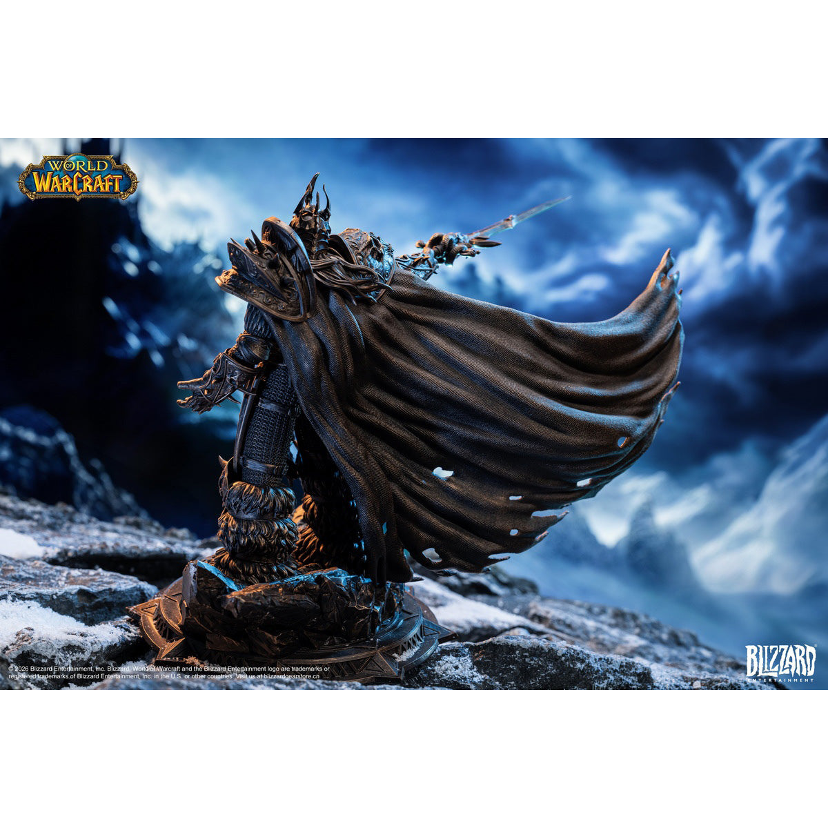 Blizzard ワールド・オブ・ウォークラフト リッチキング ブロンズ・コレクティブル・スタチュー BLZ026