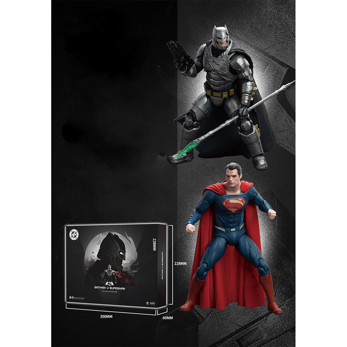 HiPlay Fondjoy 1/9 DCシリーズ BVS デラックスセット DC1020 可動フィギュア 塗装済み 完成品