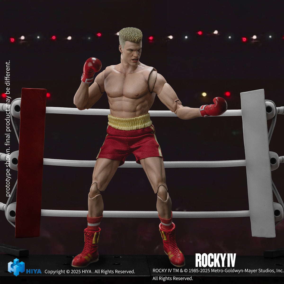 HIYA 1/12 ワン・トゥエルフ ロッキー4 イワン・ドラゴ ESR0227 アクションフィギュア 塗装済み 完成品