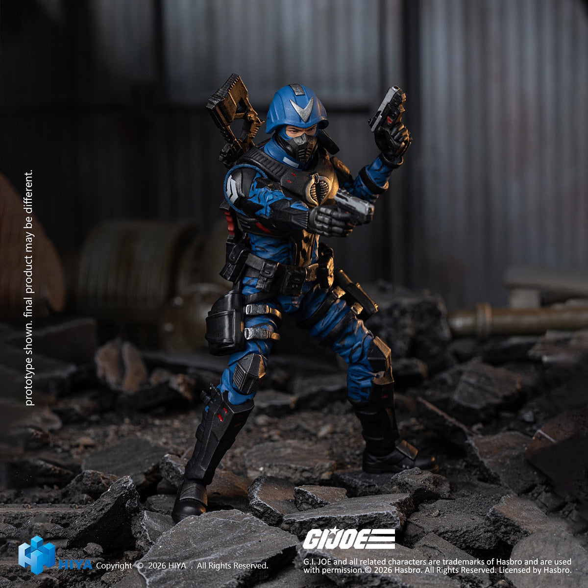 HIYATOYS 1/18 G.I.ジョー コブラ・オフィサー EMG0454 キャラクター