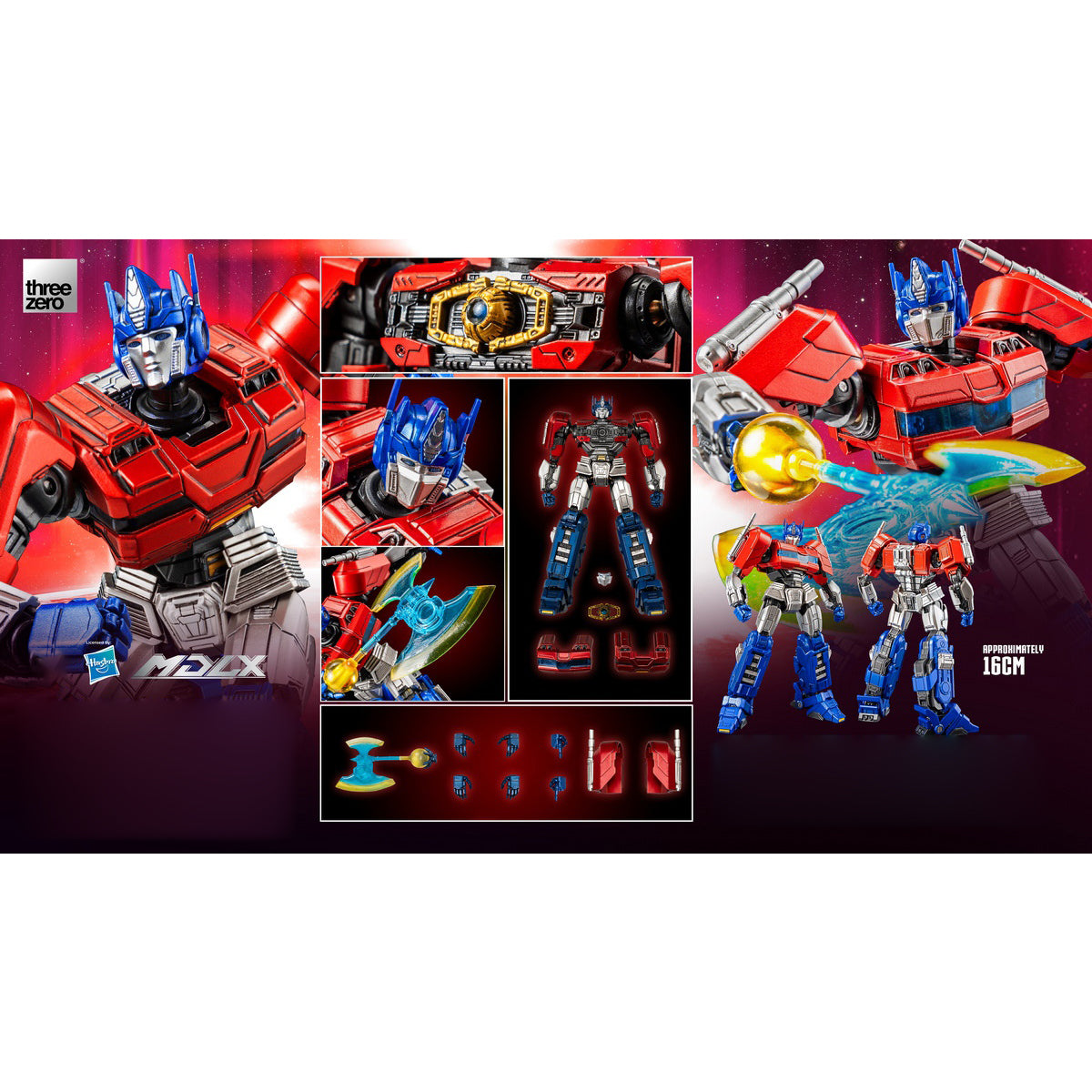 HiPlay Threezero 「トランスフォーマー One」 バンブルビー & エリータ & オプティマスプライム & メガトロン MDLX級 可動フィギュア 塗装済み 完成品 ABS/合金/PVC製