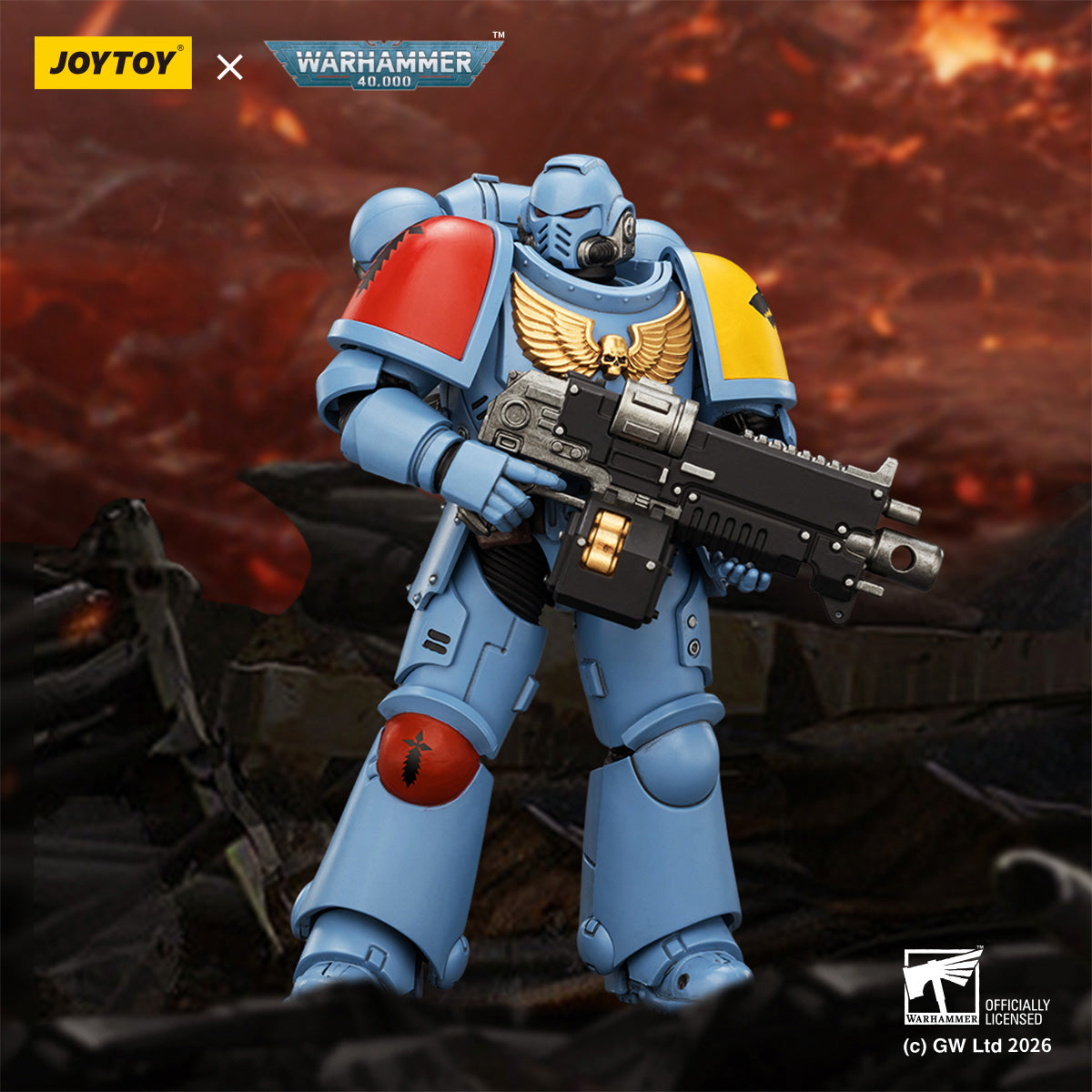 JOYTOY 1/18 インターセッサー（ボルトライフル、ボルトピストル、チェーンソード装備）