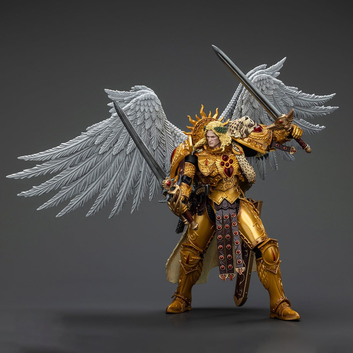 HiPlay JOYTOY Warhammer The Horus Heresy IX軍団のプライマーク、ブラッドエンジェルスのサングイニウス JT00218  1/18 可動フィギュア 塗装済み 完成品 PVC製