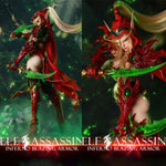 龍山重工 1/6 炎獄の鎧 エルフ・アサシン ELF LS2026-XK アクションフィギュア