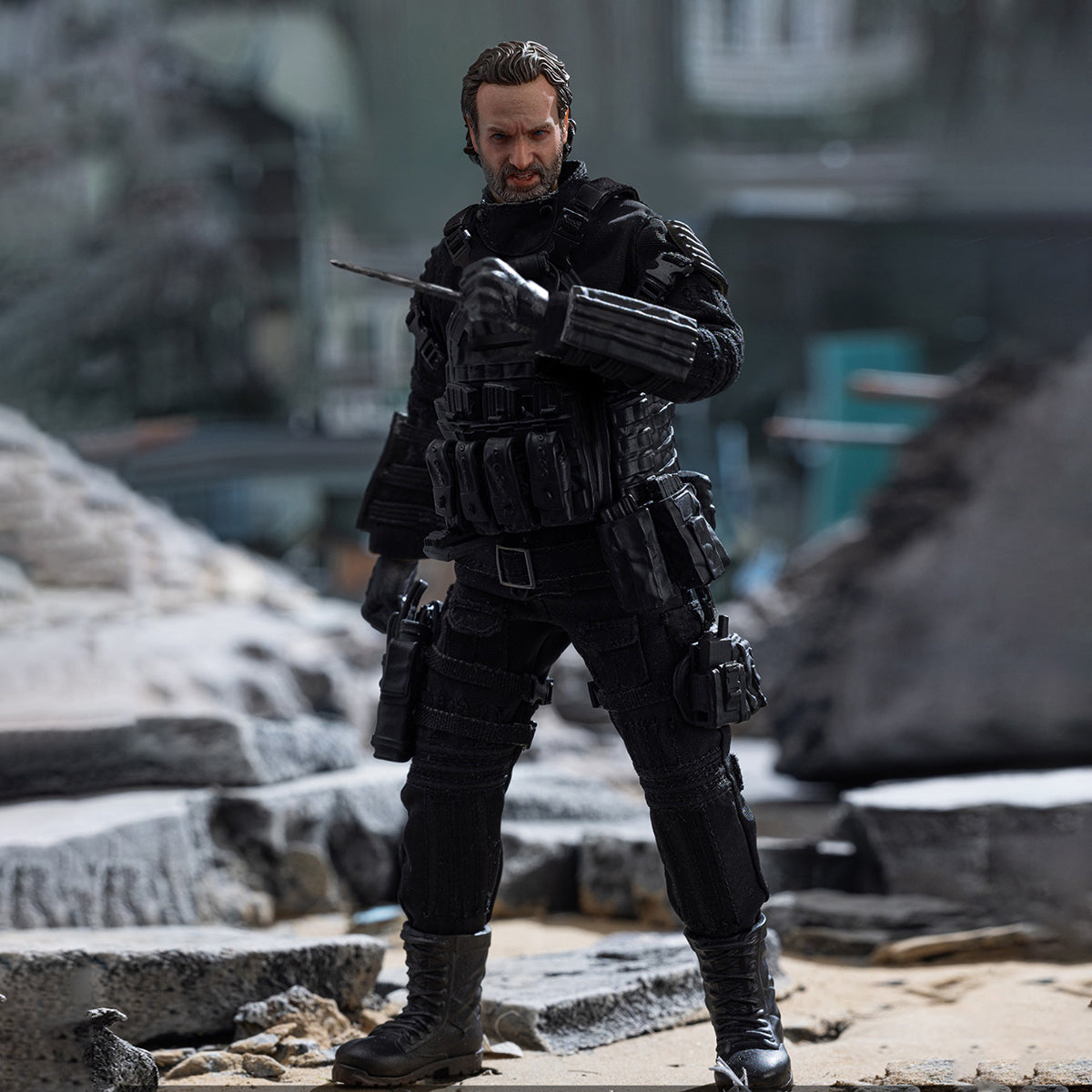 HIYA EXQUISITE SUPERシリーズ 1/12 ウォーキング・デッド リック・グライムズ ESW0318 アクションフィギュア 塗装済み 完成品