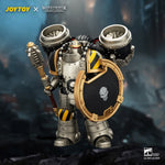 HiPlay JOYTOY 1/18 アイアン・ウォリアー MkII アサルト・サージェント（ディスインテグレーター・ピストル、パワーハンマー＆コンバットシールド装備） JT04483 可動フィギュア 塗装済み 完成品