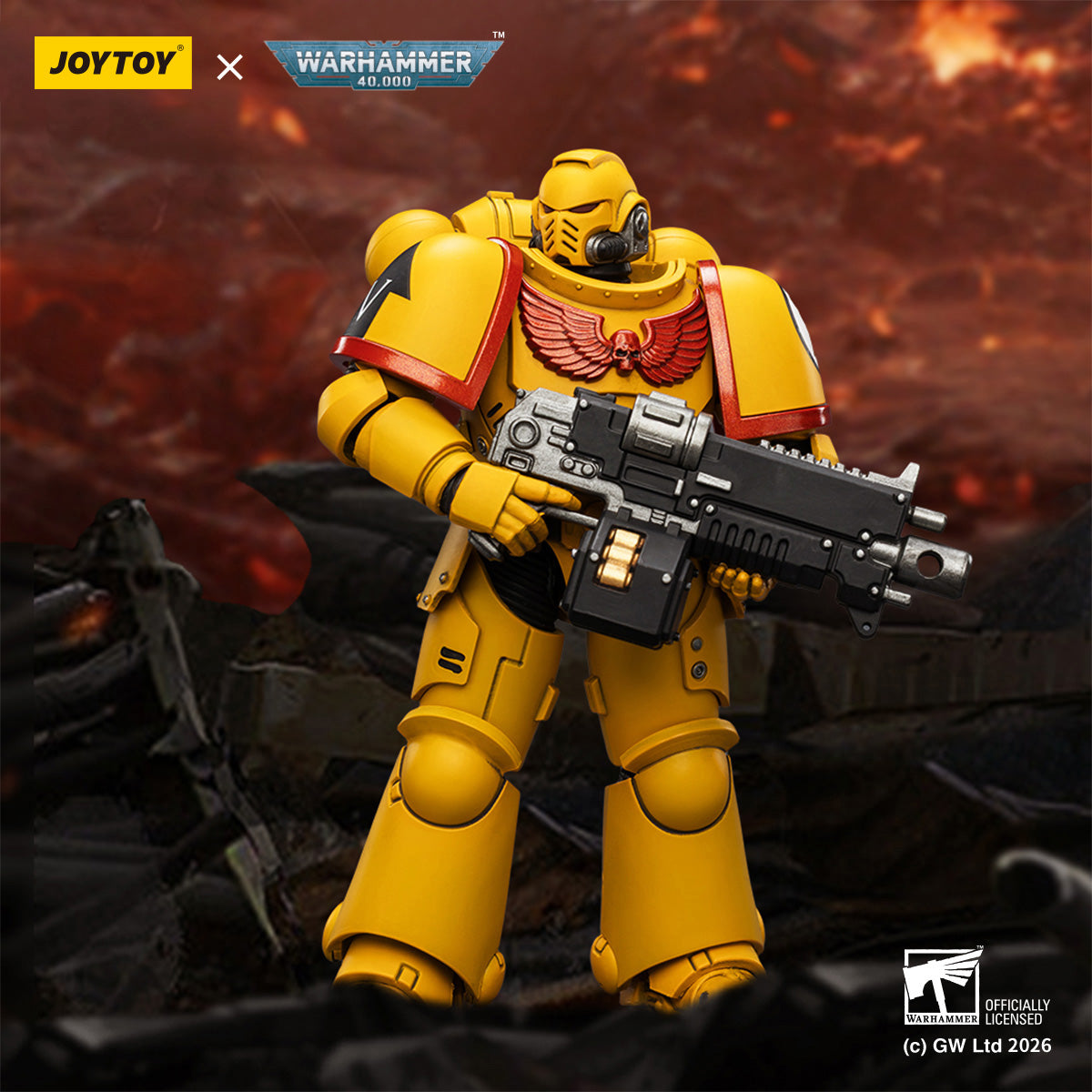JOYTOY 1/18 インターセッサー（ボルトライフル、ボルトピストル、チェーンソード装備）