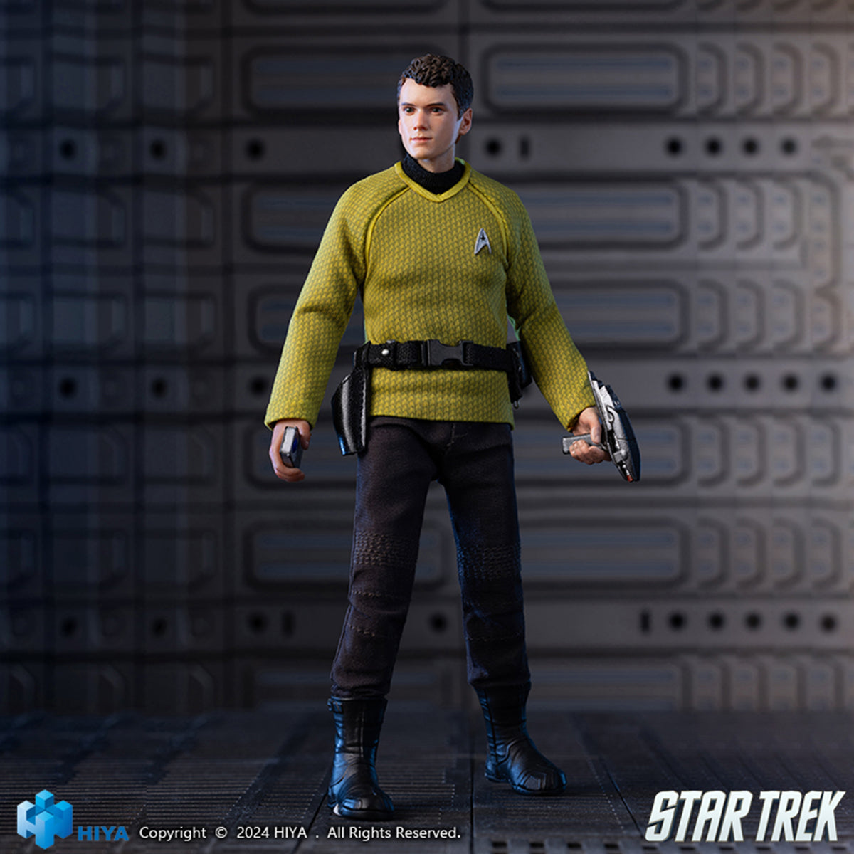 HIYA 1/12 スター・トレック 2009 チェコフ ESS0271 アクションフィギュア 塗装済み 完成品