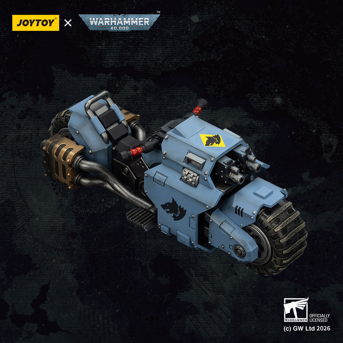 HiPlay JOYTOY 1/18 アウトライダー・バイク ツイン・ボルトライフル装備 可動フィギュア 塗装済み 完成品