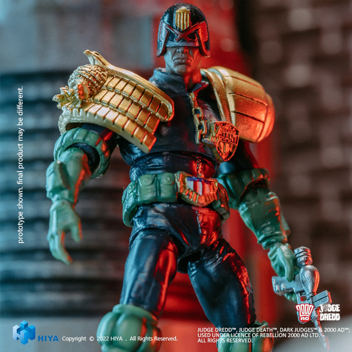 HIYA 1/18 ジャッジ・ドレッド キャラクター