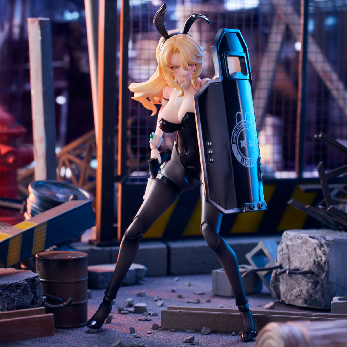 HiPlay 溯行Sushing 1/12 ラビット快速反応チーム シールド担当・エレーナ・ERENA 可動フィギュア 塗装済み 完成品 美少女