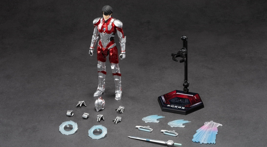 HiPlay 中動モデル ZDTOYS 1/10 機動ウルトラマン 可動 アクション フィギュア フルセット